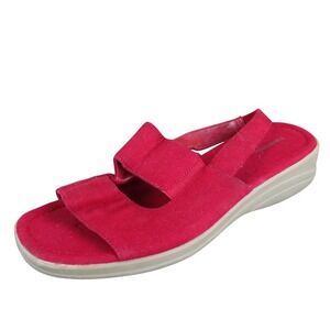 Grasshoppers Women's By Keds Slingback Red Fabric Sz 8‎ Medium Gently Used 2025